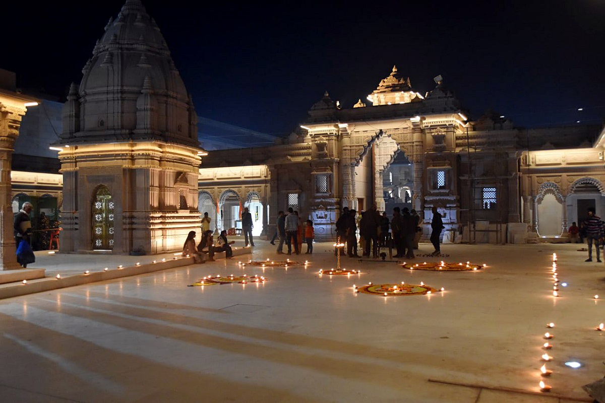 Varanasi, Dec 12 (ANI): A view of the Kashi Vishwanath Dham ahead of its inauguration by Prime Minister Narendra Modi, in Varanasi. (ANI Photo)